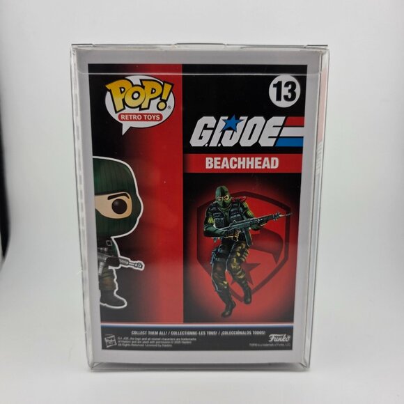 Funko Pop! Retro Toys: G.I. Joe #13 Beachhead Limited Edition Vinyl Figure NEW - Picture 2 of 5